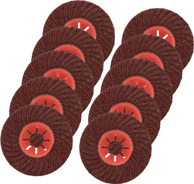 Obrázek produktu pro KOTARBAU® Sada 10 brusných kotoučů 115x22 mm na kamenné obklady zrnitost 40 karbid křemíku