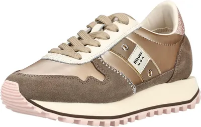 Produktbild von Blauer Sneaker Sneaker Leder/Textil