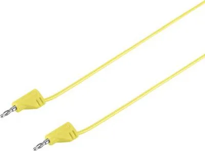 Image de VOLTCRAFT Câble de mesure très flexible [fiche à lamelles 2 mm
