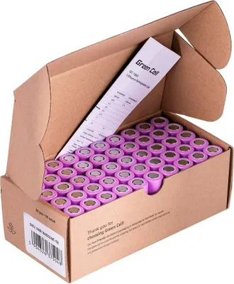 Produktbild von Green Cell 50GC18650NMC26 Haushaltsbatterie Wiederaufladbare 18650 Lithium-Ion de wiederaufladbare Batterie