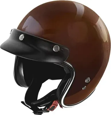 Produktbild von Gari G02x Fiberglass Jethelm Braun M Braun M