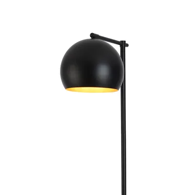 Zdjęcie produktu dla Lampa podłogowa 'Skiptvet' 1 x E27 metal 156 cm czarny
