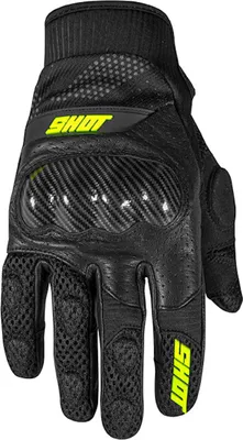 Produktbild von Shot Divers Stunter Race Motocross Handschuhe, neon-gelb, 8
