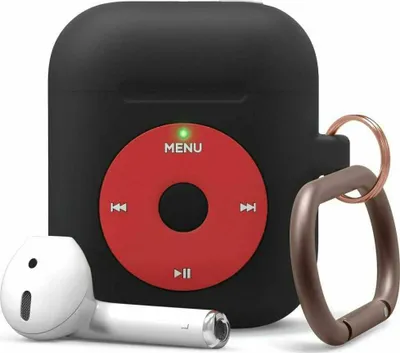 Zdjęcie produktu dla Elago Etui wiszce AW6 do AirPods 1 i 2 czarne