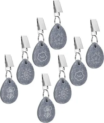 Produktbild von Verzwaarde Tafelkleedhalterungen für draußen - 8 Stück - Ideal für Ihre Tischdecke