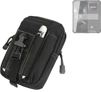 Produktbild von K-S-Trade Gürtel Tasche kompatibel mit Oukitel WP23 Gürteltasche Holster Schutz Hülle Handy Hülle Smartphone outdoor Handy-Hülle schwarz