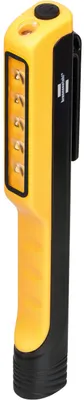 Produktbild von Brennenstuhl LED Clipleuchte HL 100 (Batteriebetriebene Inspektionsleuchte mit Clip und Magnet, Werkstattlampe mit 107 + 10 lm, Stiftleuchte mit max. 20h Leuchtdauer)