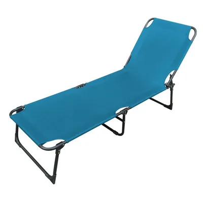 Produktbild von LEX Linder Exclusiv 3-Bein Gartenliege 188 x 57 x 30 cm MC37201BL blau