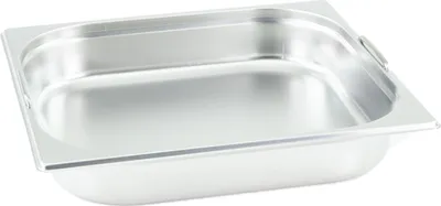 Produktbild von GN Behälter Gastronorm 2/3 65 mm mit Fallgriffe aus Edelstahl GVK ECO