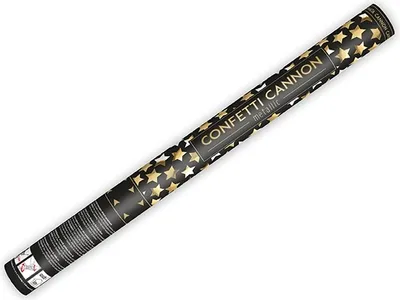 Produktbild von Goldene Sternchen Konfetti Kanone 60cm