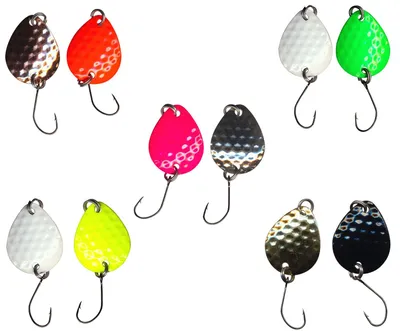 Produktbild von 10 FTM Bilg Spoons - 1,7g Forellenblinker