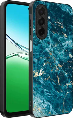 Obrázok produktu pre Vhodné pre Oppo A5 Puzdro na telefón s mramorovou potlačou - TPU zadný kryt puzdra modrý mramorový dizajn - Blue - Smartphonica