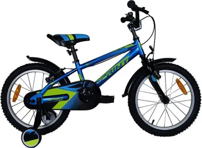 Immagine prodotto di Bicicletta per bambini SPRINT CASPER 18" 1 SP, figlio con verde e nero, HARDTAIL