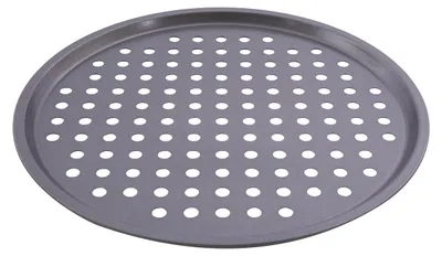 Immagine prodotto di Piastra per pizza forata e con rivestimento antiaderente, rotonda, diametro 31 cm