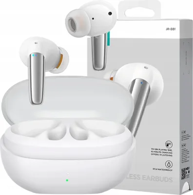 Obrázok produktu pre JOYROOM JR-BB1, True Wireless Stereo (TWS), 38 g, Slúchadlá s mikrofónom, Biela