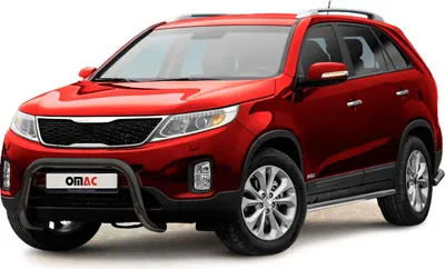 Zdjęcie produktu dla Stalowa listwa ochronna przedniego zderzaka do Kia Sorento 2012-2015 z ABE czarna