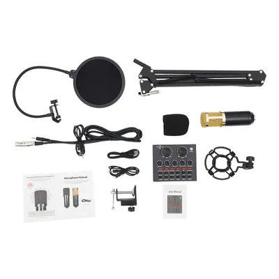 Zdjęcie produktu dla V8 Live Soundcard Audio Interface Mixer Voice Changer do transmisji na żywo