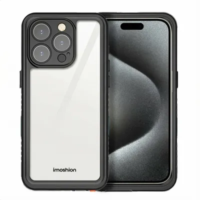 Imagen del producto de Funda impermeable 360 para Apple iPhone 16 Pro Max - Negro