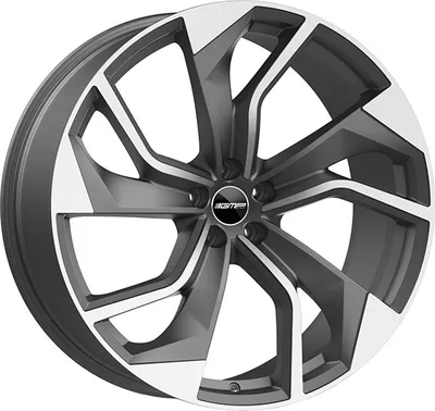 Produktbild von 20 Zoll Alufelge GMP rebel 20"x9" 5x112 PCD ET38 66.5mm Felge Antraciet