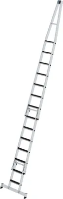 Produktbild von MUNK Stufen- Glasreinigerleiter 4-teilig mit clip-step R13 und nivello Traverse 2/6+5+7 Stufen