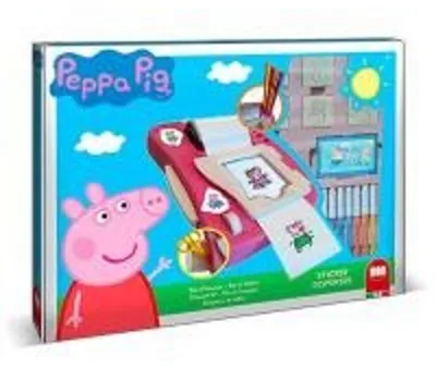 Obrázok produktu pre Multiprint Peppa Pig, Súprava detských pečiatok, 3 rok / roky, Netoxické, Viacfarebný