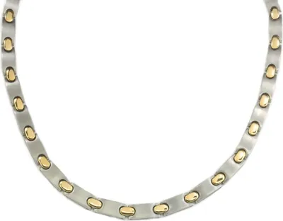 Produktbild von Collier aus Titan TITANIUM in bicolor 45 cm lang