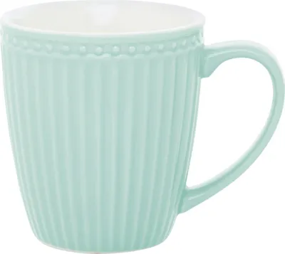 Produktbild von Greengate Alice Becher mit Henkel cool mint 0,4 l