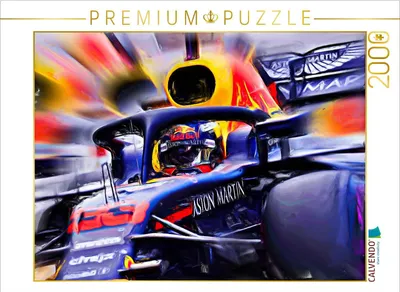 Produktbild von CALVENDO Puzzle Verstappen 2000 Teile Puzzle quer | 2000 Teile Lege-Größe 90x67cm Foto-Puzzle für glückliche Stunden