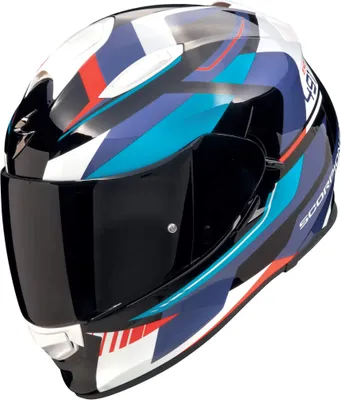 Produktbild von Integralhelm SCORPION EXO-491 ABILIS Schwarz Blau Rot größe XS