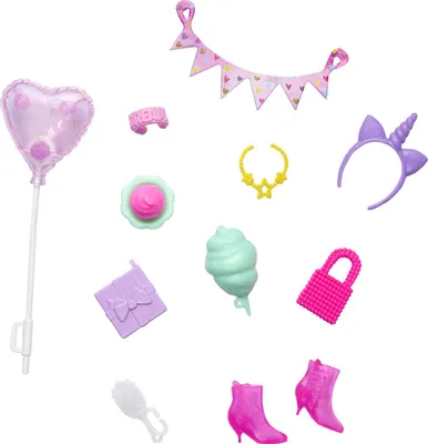 Produktbild von Barbie HWV73 Puppenzubehör Puppenzubehörset