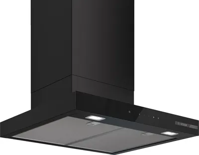 Produktbild von Bosch DWB67DN60 Dunstabzugshaube Wandmontiert Schwarz