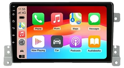 Immagine prodotto di CarPlay, lettore multimediale, comandi al volante, sistema di navigazione, compatibile con Suzuki Grand Vitara 3 dal 2005 al 2015, T4C