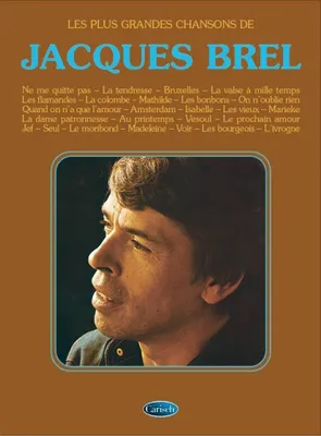 Immagine prodotto di Le più belle canzoni di Brel