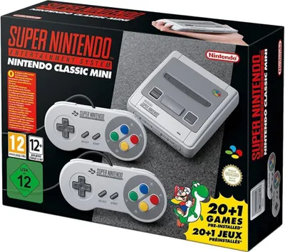 Produktbild von Nintendo Classic Mini: Super Nintendo - Die Mini-16-Bit-Konsole mit 21 fest installierten Spielen