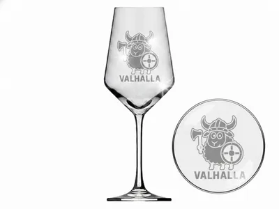 Produktbild von Exoda Weinglas Puppa Wikingerschaf 350ml spülmaschinenfest