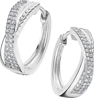 Produktbild von Lotus Silver Creolen 925er Silber Ohrringe Damen JLP3319-4-1
