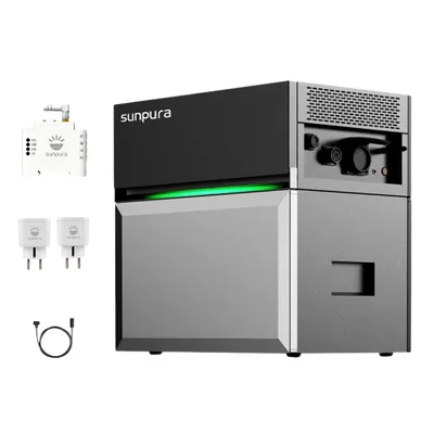Produktbild von Sunpura S2400 All-in-One 2,4 kWh Balkonkraftwerk Speicher mit Smarter Zähler und 2x Smart Plug, bis 9,6 kWh erweiterbar (0% MwSt) , von Powerness
