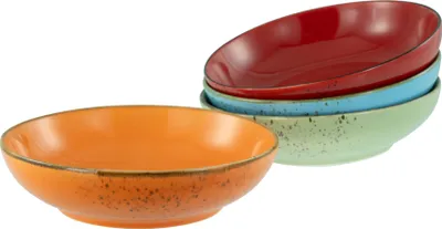 Produktbild von CreaTable, 22875, Nature Collection Mediterran, Poke Bowl 4-tlg, Steinzeug