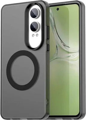 Produktbild von Magnetische Smartphone-Hülle - Stootvast und krasbeständig - Matt und transparent - Elegantes Design - Schwarz
