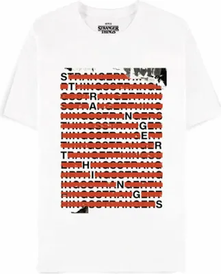 Produktbild von Stranger Things T-Shirt LetterŽs Größe L
