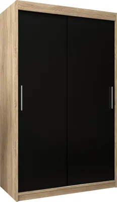 Produktbild von Kleiderschrank, Schiebetürenschrank Schlafzimmer, Schrank TOKYO 120 cm