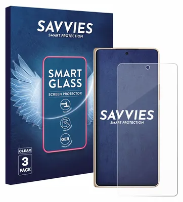 Produktbild von 3x Savvies Schutzglas Folie für Honor Magic V6 9H Panzer Schutzfolie Glas Displayschutz klar transparent