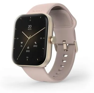Produktbild von HAMA Smartwatch "5000", Telefonfunktion, Schlafanalyse, wasserdicht, 1,65?, Rosè (00178615) (Herzfrequenzmessung, Schrittzähler)