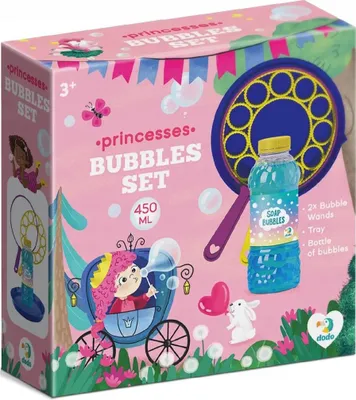 Produktbild von DODO Bublifukov Prinzessin-Set 450 ml