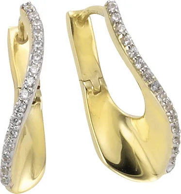 Produktbild von Celesta Gold Ohrring 375/- Gelbgold Zirkonia