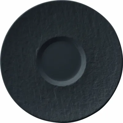 Produktbild von Villeroy & Boch 10-4239-1220, Essteller, Rund, Porzellan, Schwarz, 17 cm, 170 mm