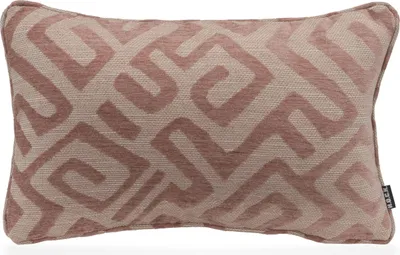 Produktbild von H.O.C.K. Naira Kissen mit Keder 50x30cm gemustert col. 7 rosa