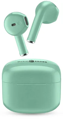 Zdjęcie produktu dla Music Sound Swag, True Wireless Stereo (TWS), Połączenia/muzyka, 66 g, Zestaw słuchawkowy, Zielony