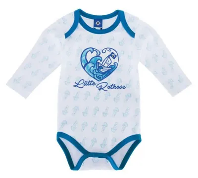 Produktbild von Hamburger SV HSV Body Longsleeve Baby "Lütte Rothose" Gr. 62/68