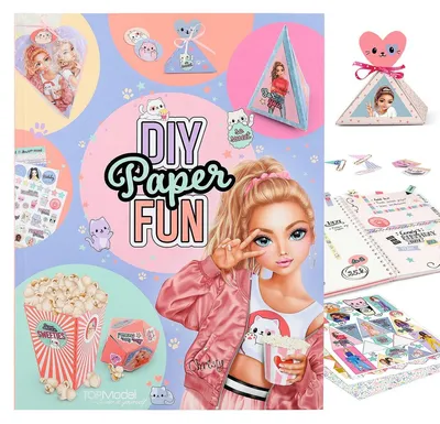Image de dépesche vertrie TOPMODEL DIY PAPER F FUN BOOK FUN BOOK